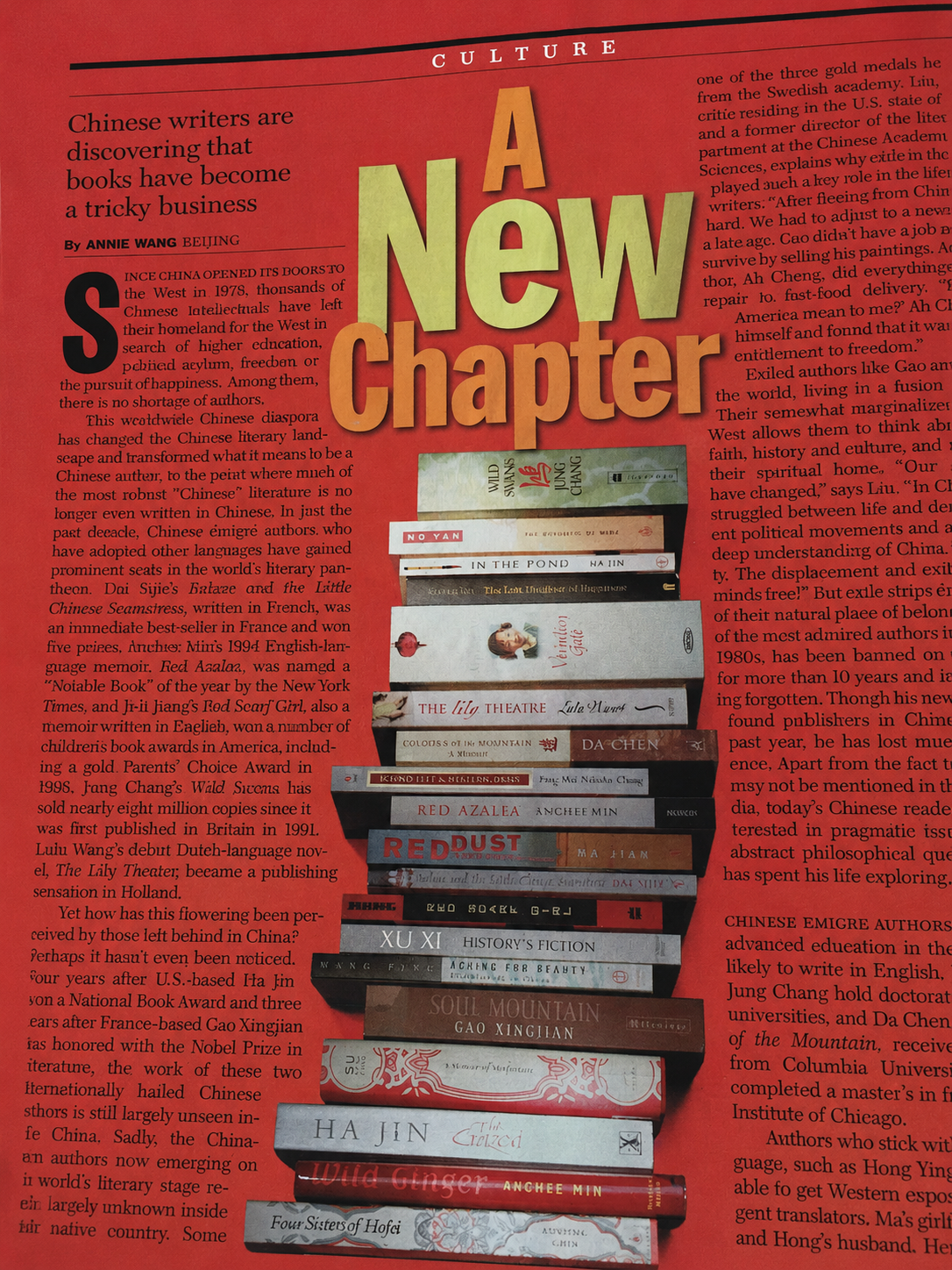 A New Chapter article by Annie Wang for Time Asia
