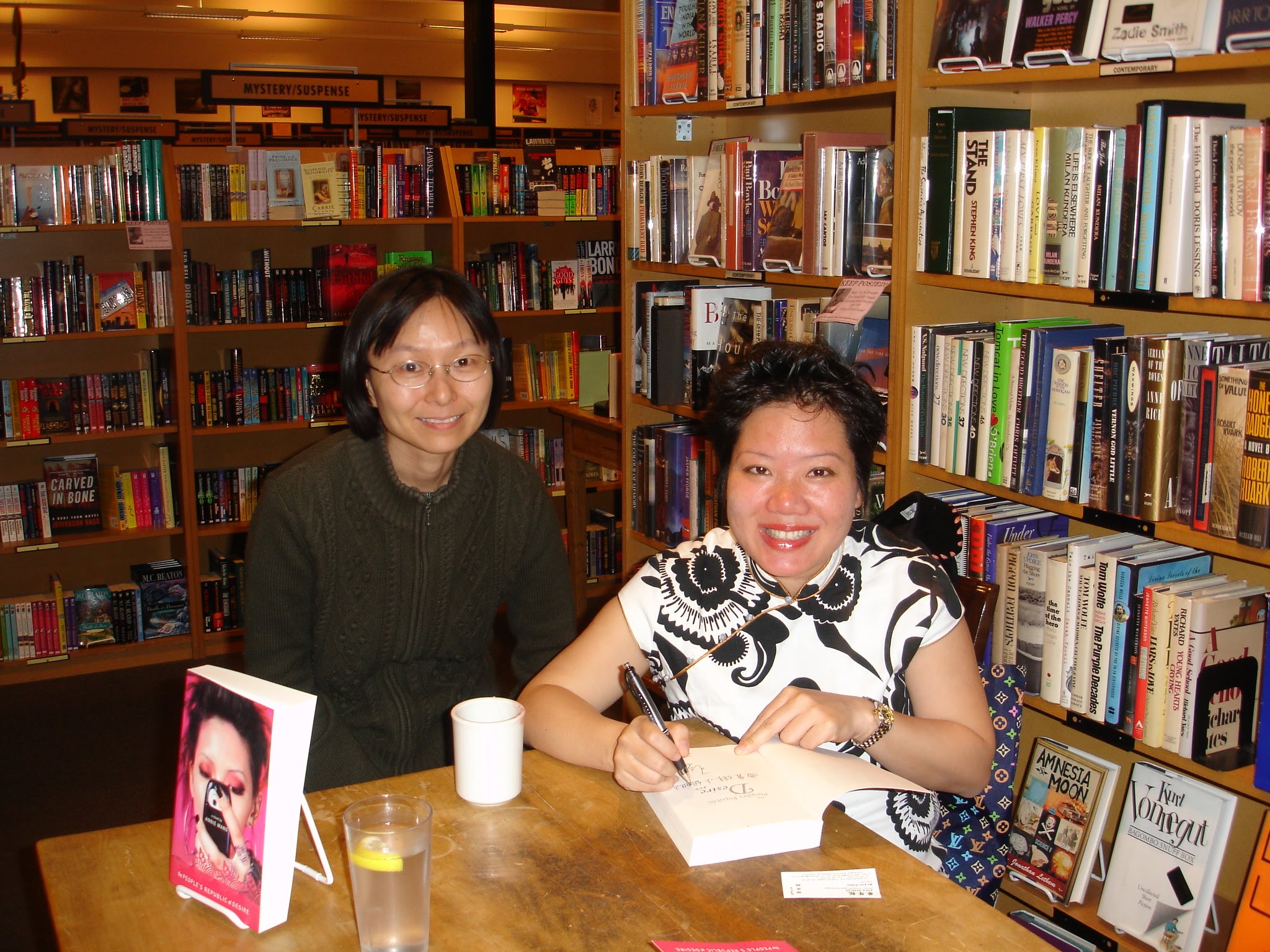 Author interviews