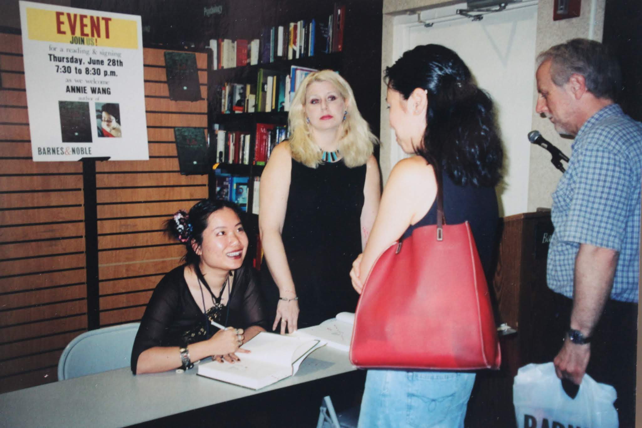 Bookstore event and signing